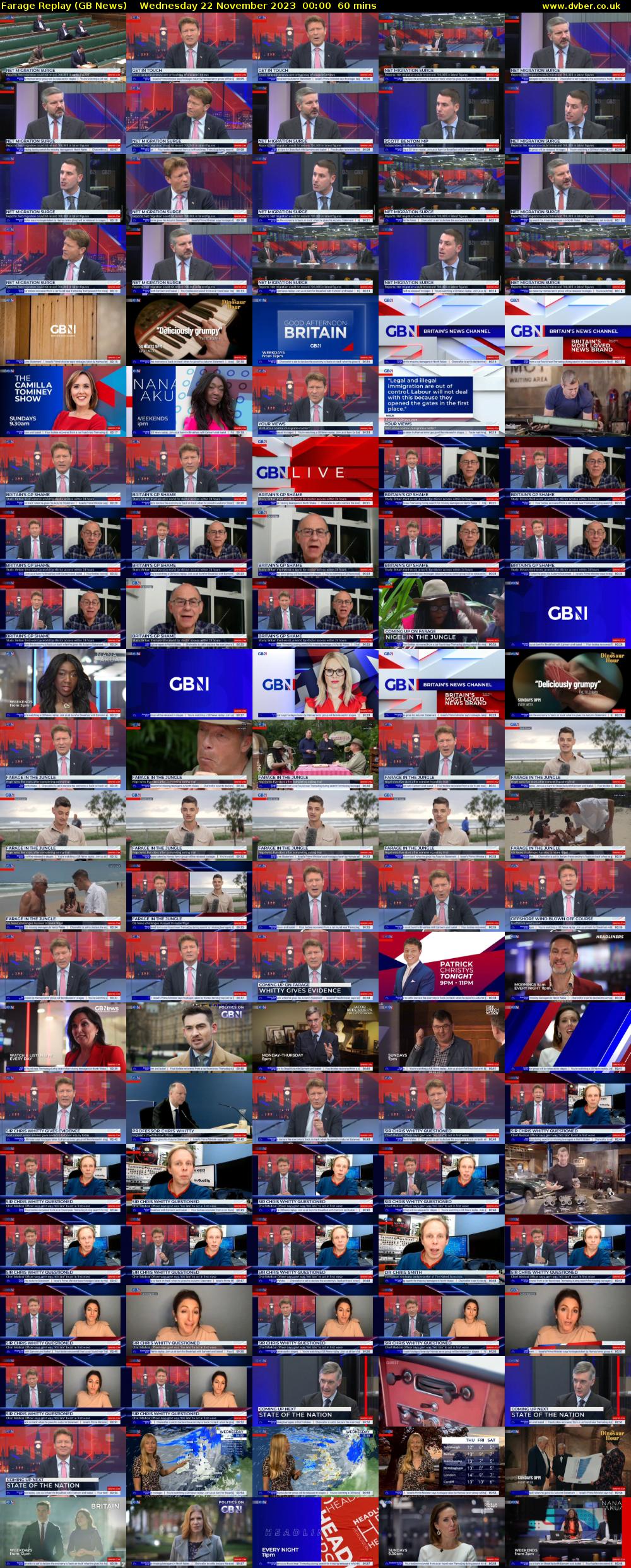 Farage Replay (GB News) Wednesday 22 November 2023 00:00 - 01:00