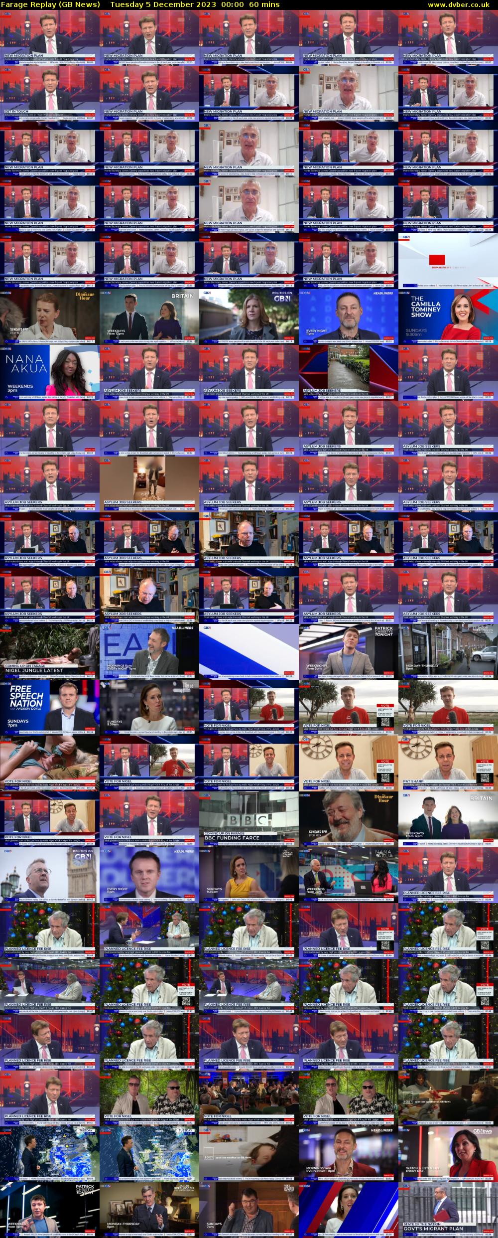 Farage Replay (GB News) Tuesday 5 December 2023 00:00 - 01:00