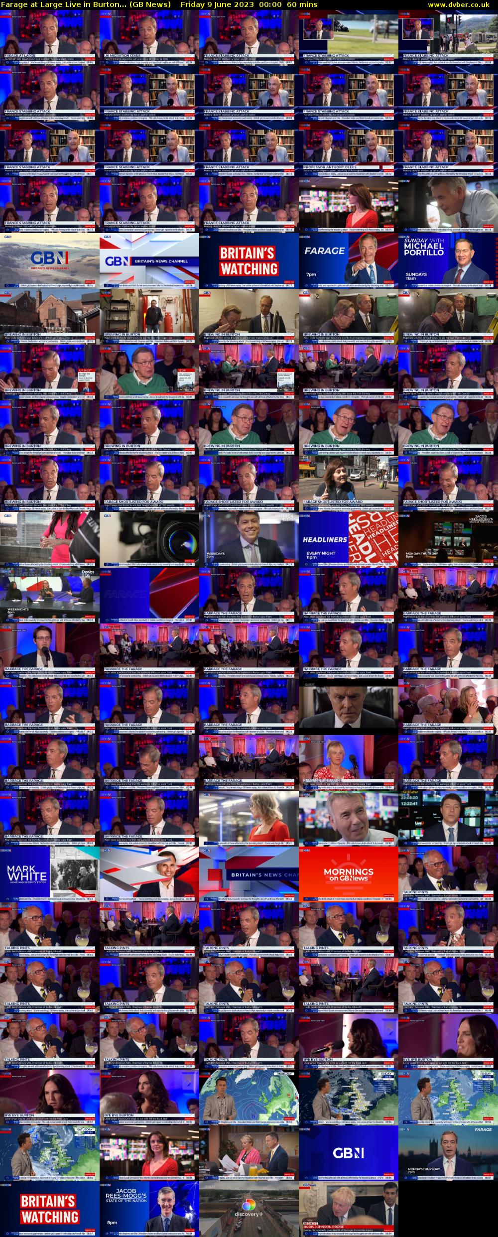 Farage at Large Live in Burton... (GB News) Friday 9 June 2023 00:00 - 01:00