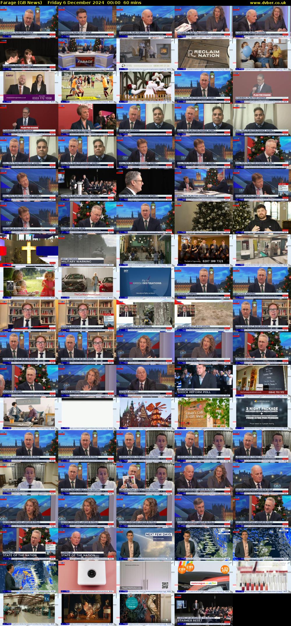 Farage (GB News) Friday 6 December 2024 00:00 - 01:00