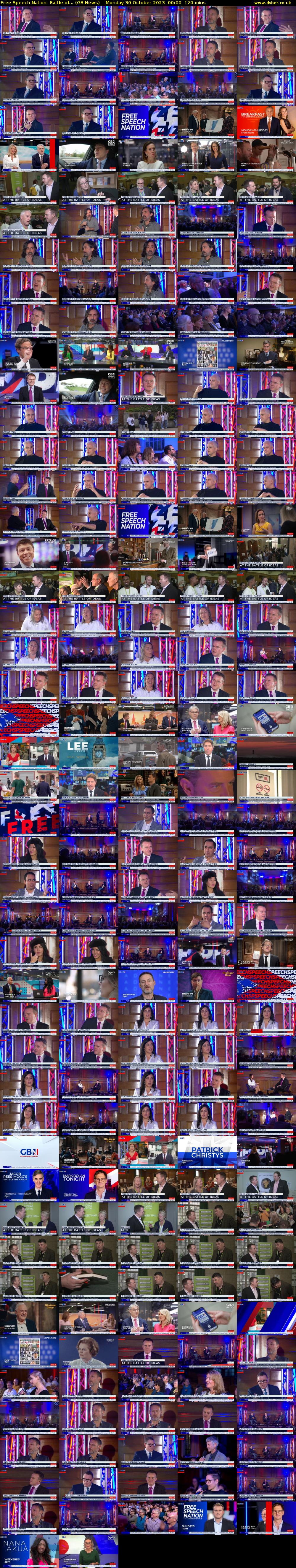 Free Speech Nation: Battle of... (GB News) Monday 30 October 2023 00:00 - 02:00