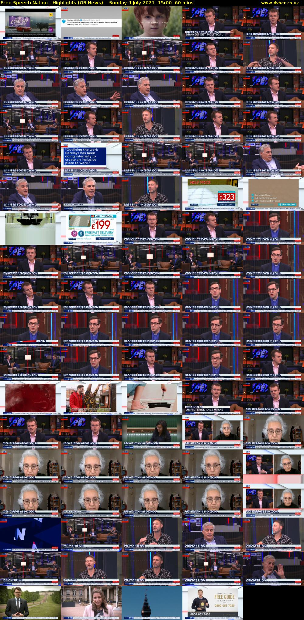 Free Speech Nation - Highlights (GB News) Sunday 4 July 2021 15:00 - 16:00