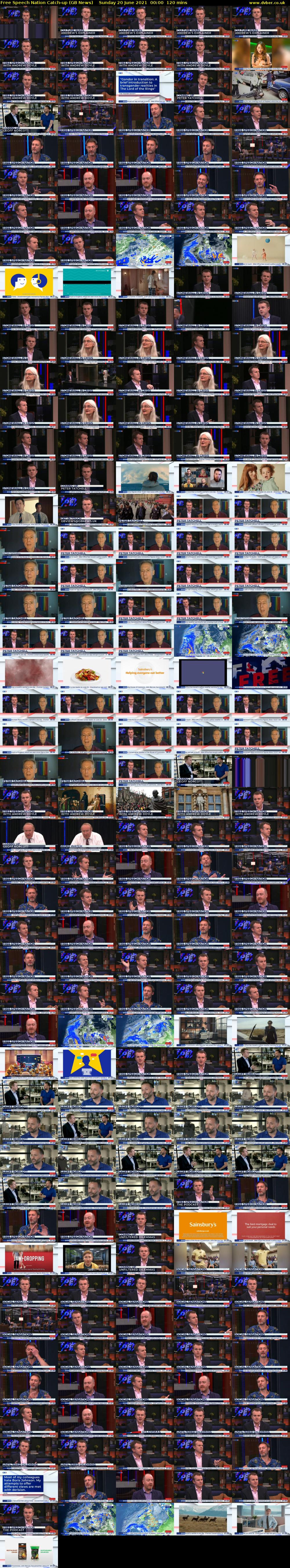Free Speech Nation Catch-up (GB News) Sunday 20 June 2021 00:00 - 02:00