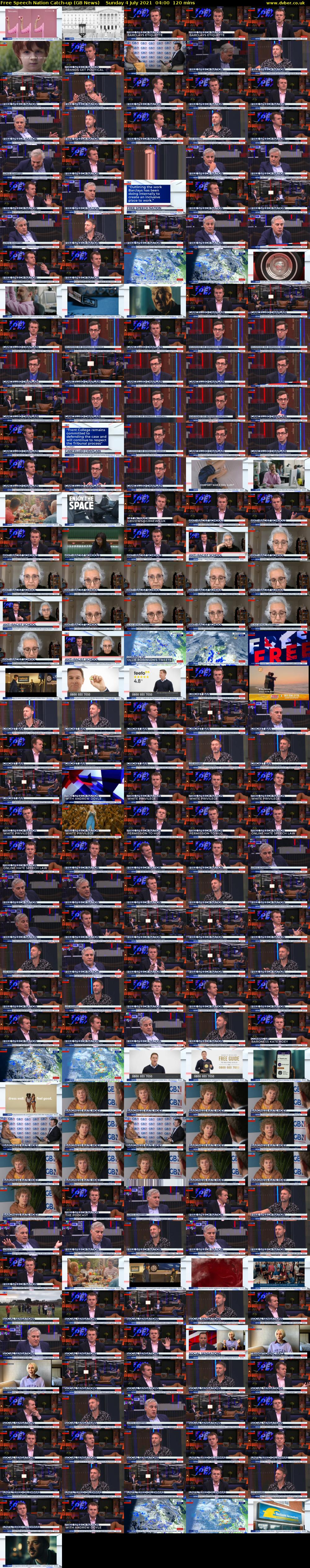 Free Speech Nation Catch-up (GB News) Sunday 4 July 2021 04:00 - 06:00