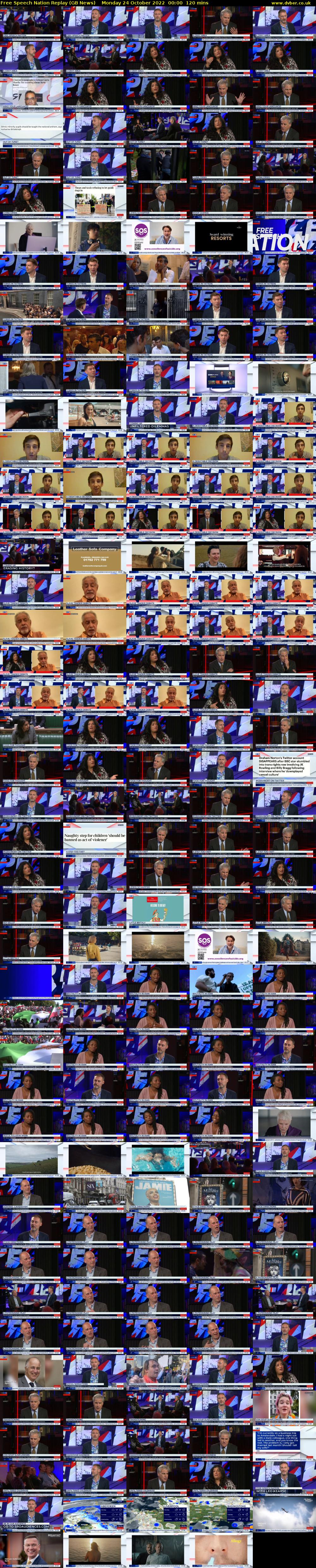 Free Speech Nation Replay (GB News) Monday 24 October 2022 00:00 - 02:00