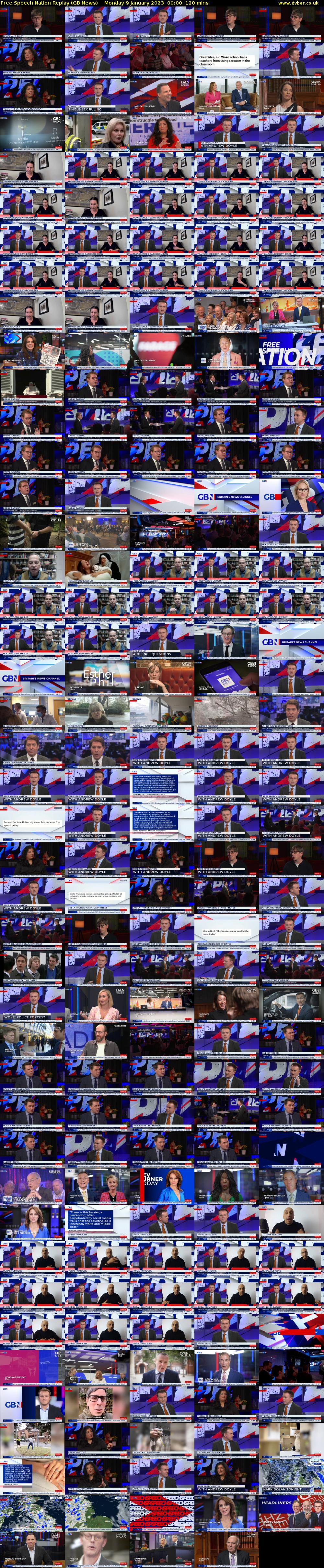 Free Speech Nation Replay (GB News) Monday 9 January 2023 00:00 - 02:00