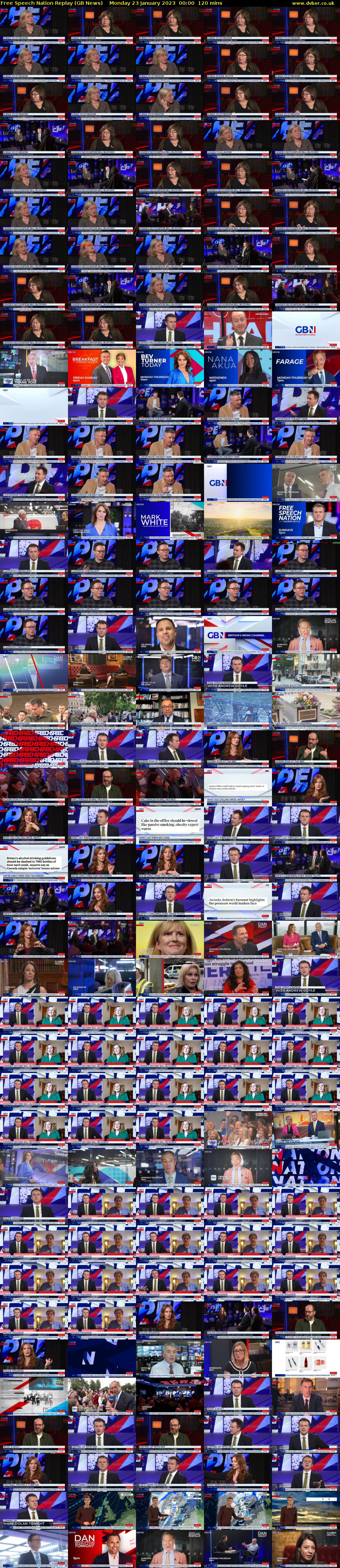 Free Speech Nation Replay (GB News) Monday 23 January 2023 00:00 - 02:00