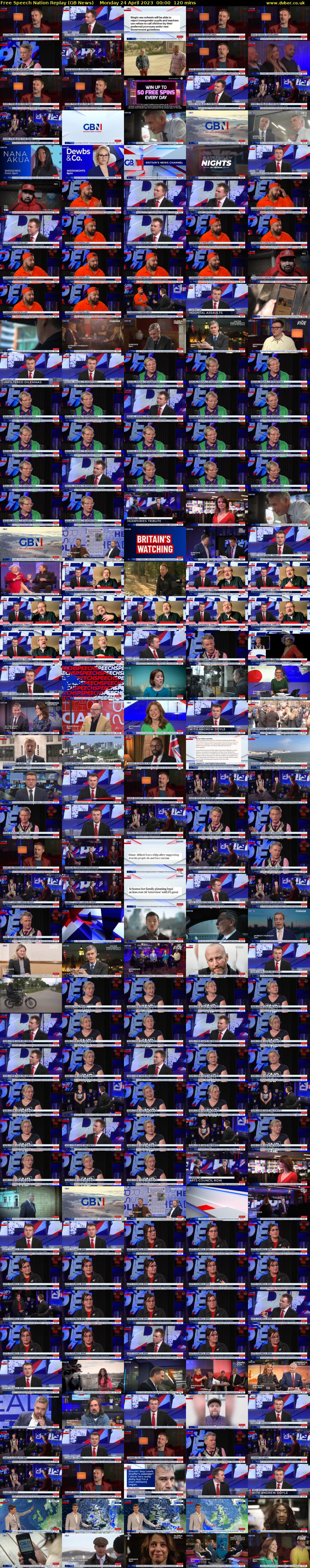 Free Speech Nation Replay (GB News) Monday 24 April 2023 00:00 - 02:00
