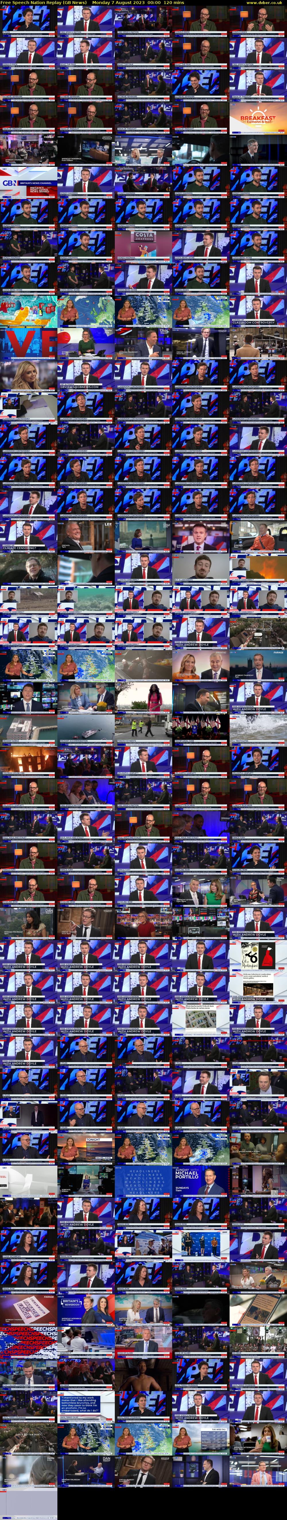 Free Speech Nation Replay (GB News) Monday 7 August 2023 00:00 - 02:00