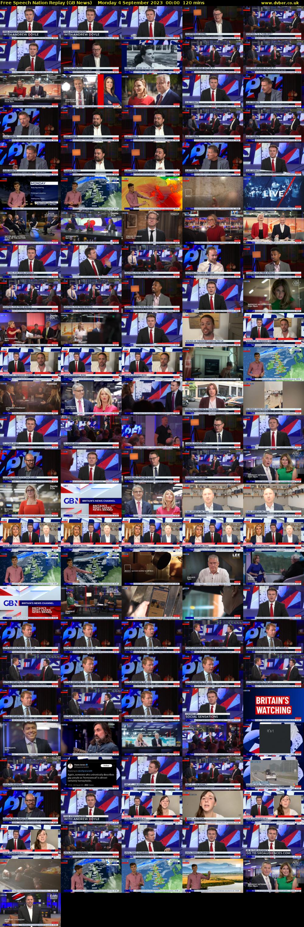 Free Speech Nation Replay (GB News) Monday 4 September 2023 00:00 - 02:00