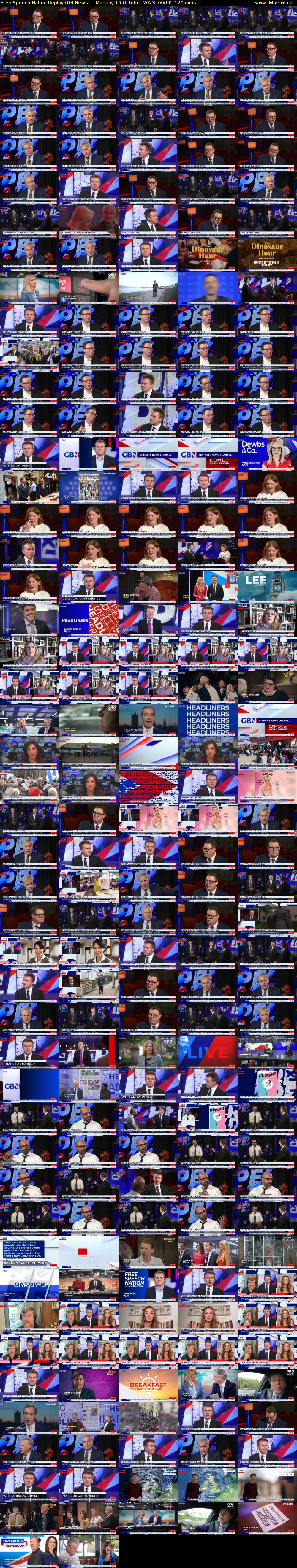 Free Speech Nation Replay (GB News) Monday 16 October 2023 00:00 - 02:00