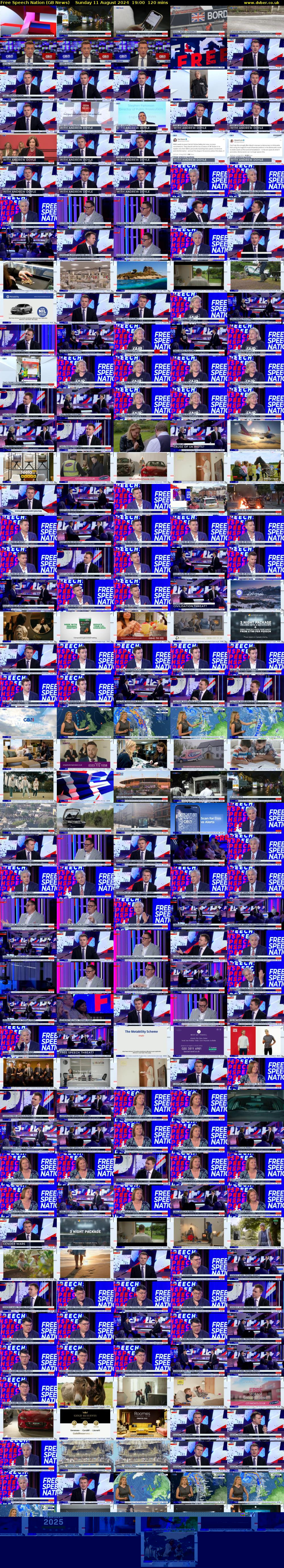 Free Speech Nation (GB News) Sunday 11 August 2024 19:00 - 21:00