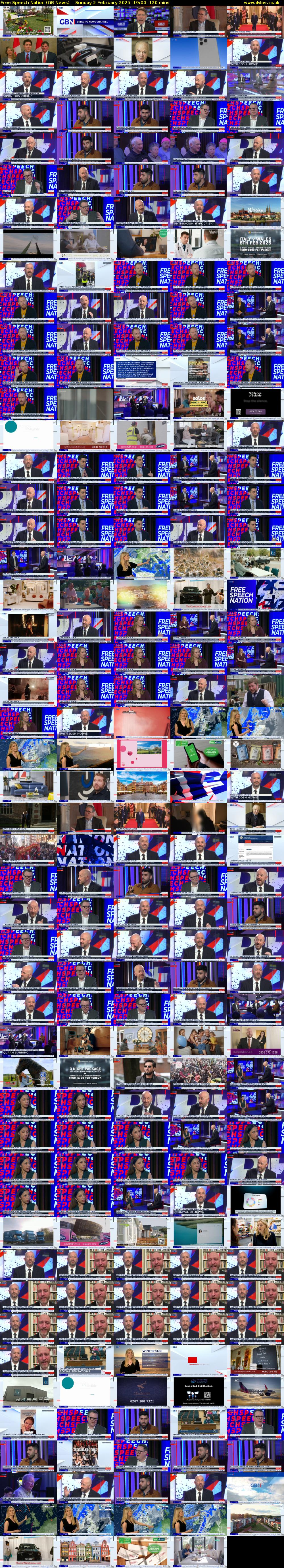 Free Speech Nation (GB News) Sunday 2 February 2025 19:00 - 21:00