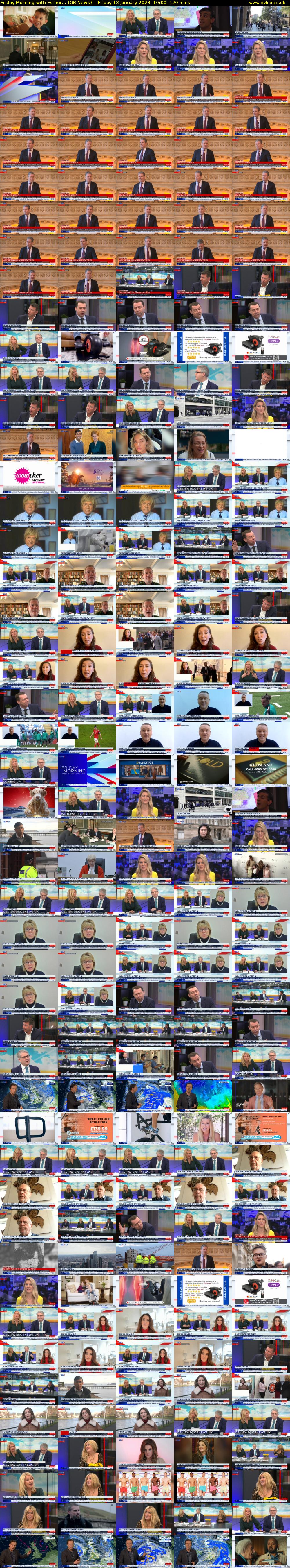Friday Morning with Esther... (GB News) Friday 13 January 2023 10:00 - 12:00