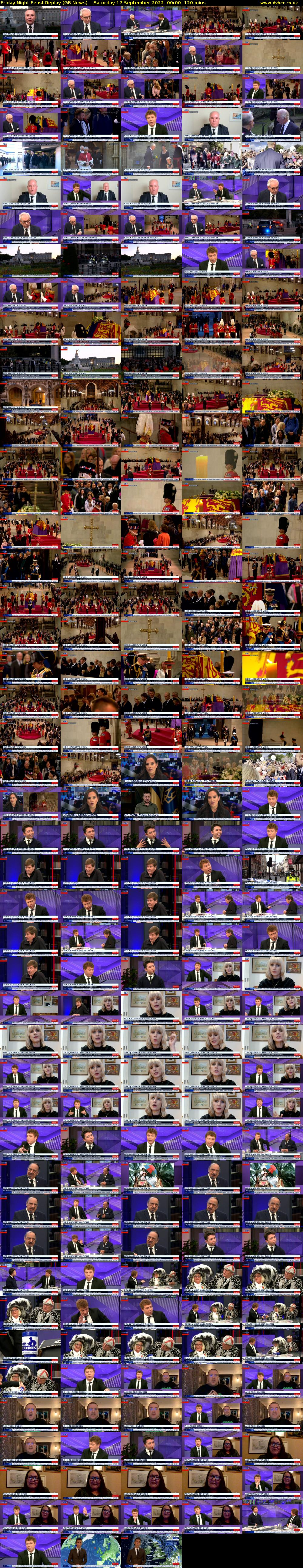 Friday Night Feast Replay (GB News) Saturday 17 September 2022 00:00 - 02:00