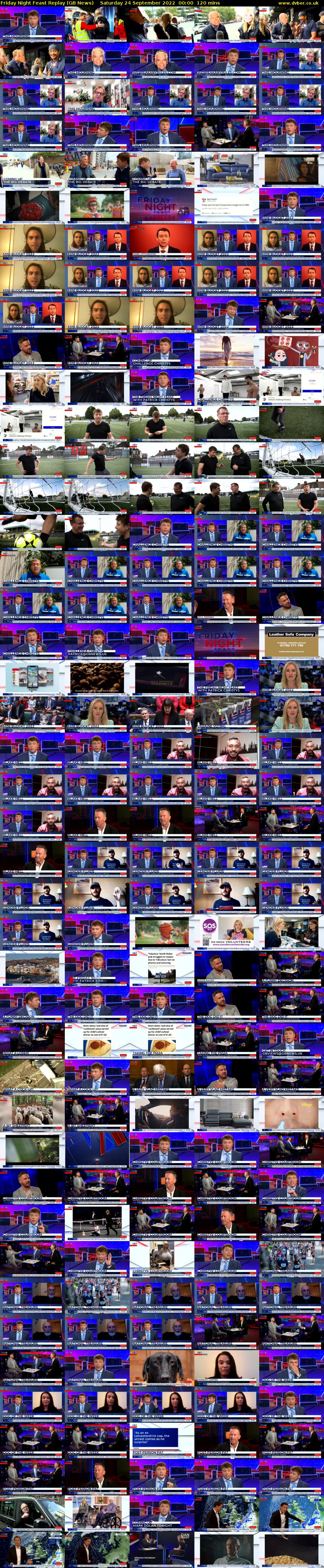 Friday Night Feast Replay (GB News) Saturday 24 September 2022 00:00 - 02:00