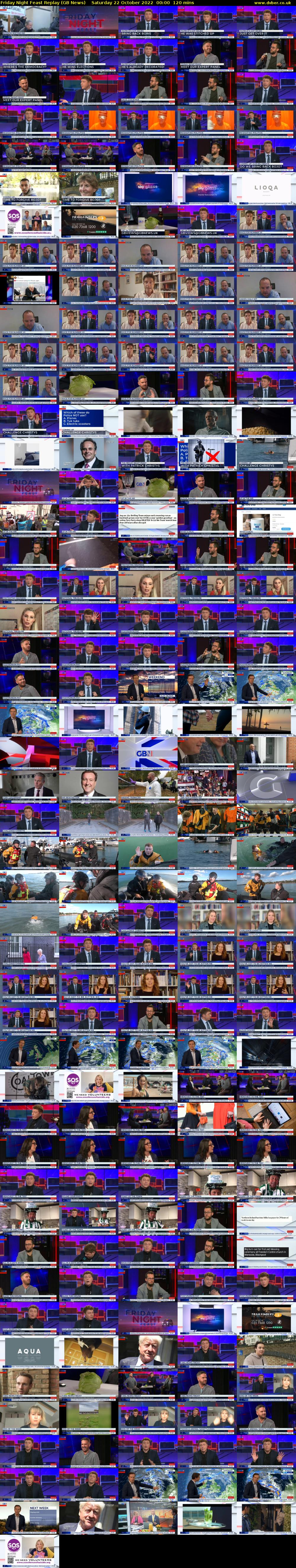 Friday Night Feast Replay (GB News) Saturday 22 October 2022 00:00 - 02:00