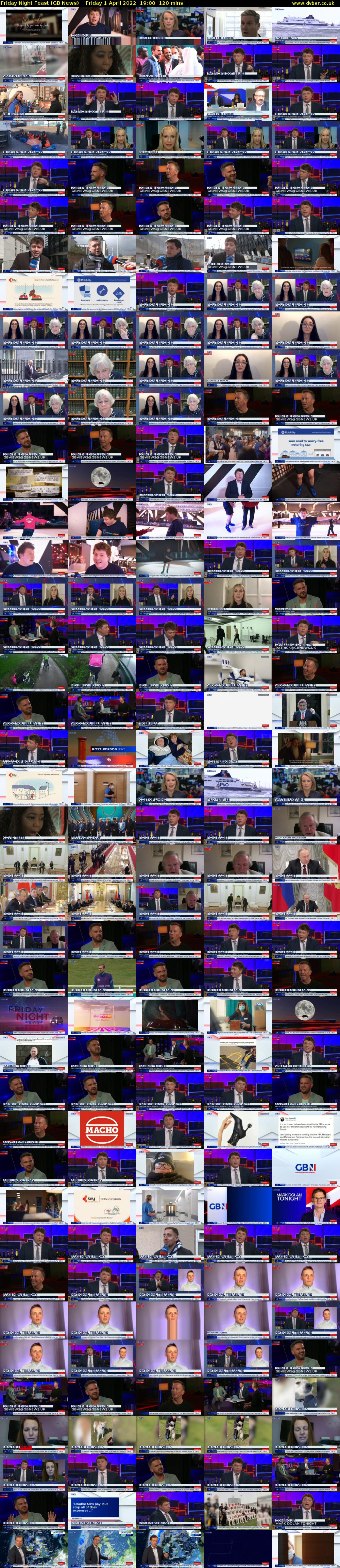 Friday Night Feast (GB News) Friday 1 April 2022 19:00 - 21:00
