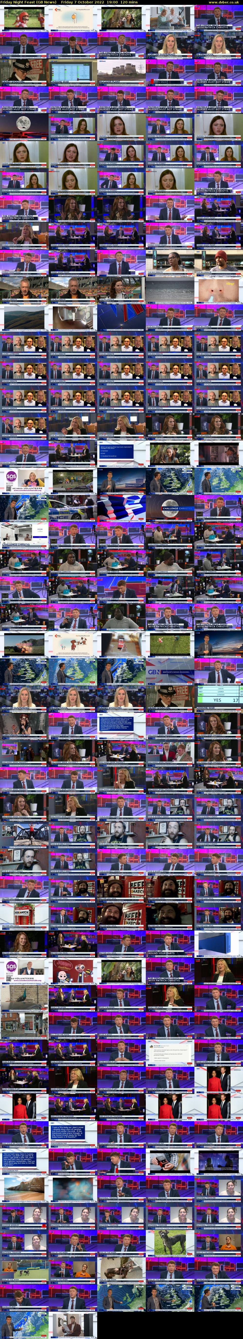 Friday Night Feast (GB News) Friday 7 October 2022 19:00 - 21:00