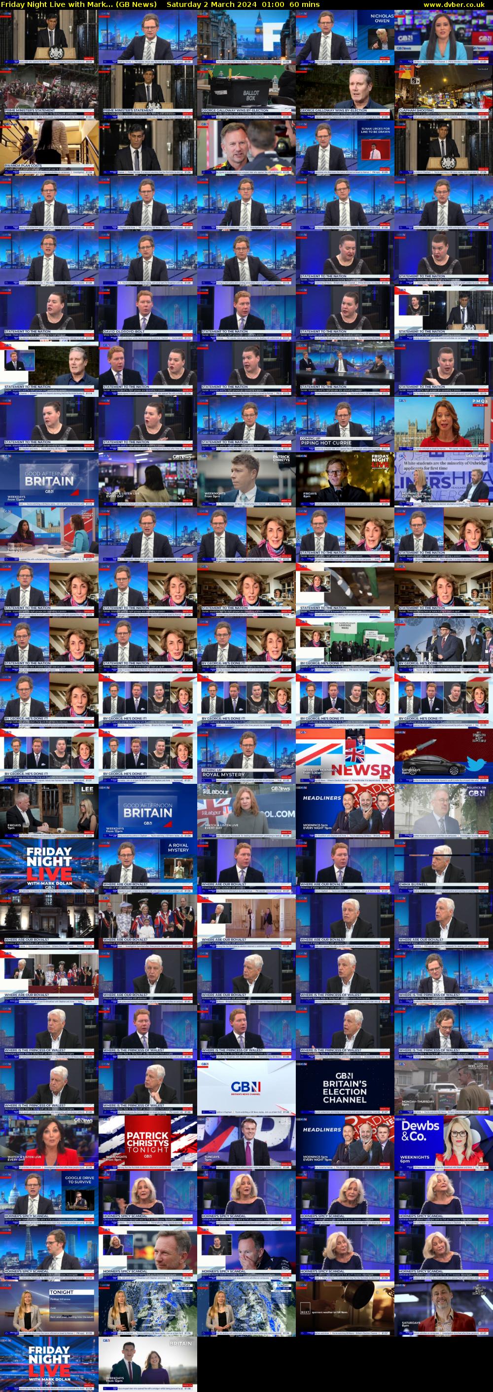 Friday Night Live with Mark... (GB News) Saturday 2 March 2024 01:00 - 02:00
