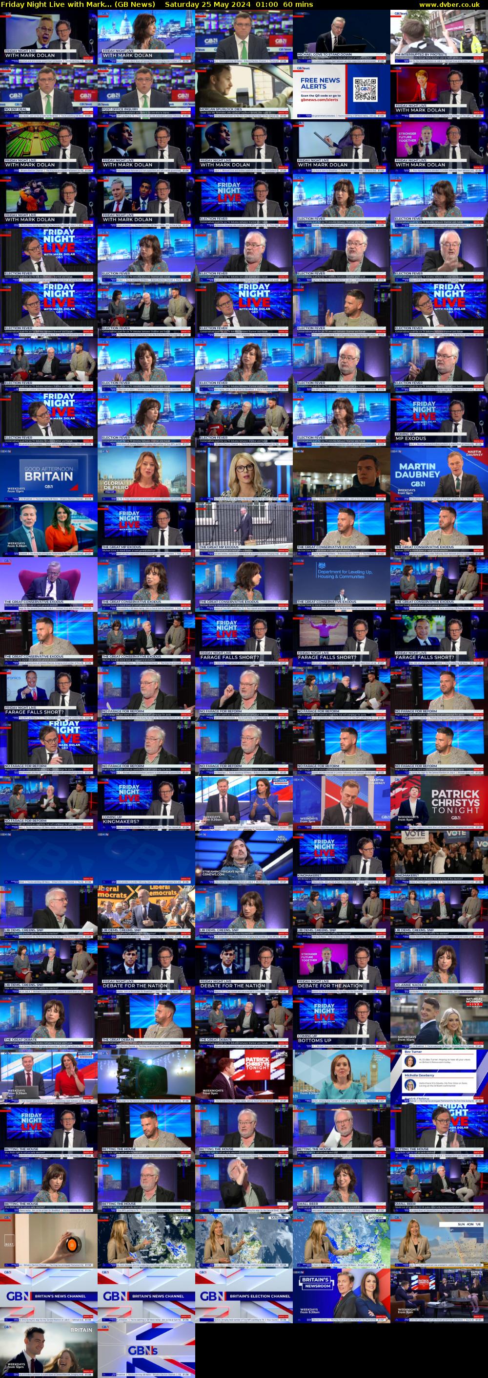 Friday Night Live with Mark... (GB News) Saturday 25 May 2024 01:00 - 02:00