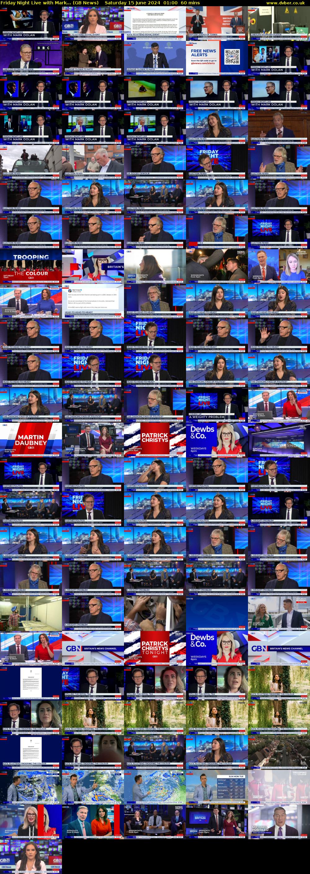 Friday Night Live with Mark... (GB News) Saturday 15 June 2024 01:00 - 02:00