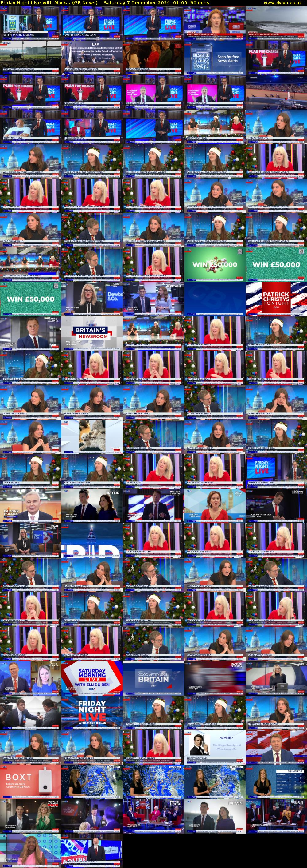 Friday Night Live with Mark... (GB News) Saturday 7 December 2024 01:00 - 02:00