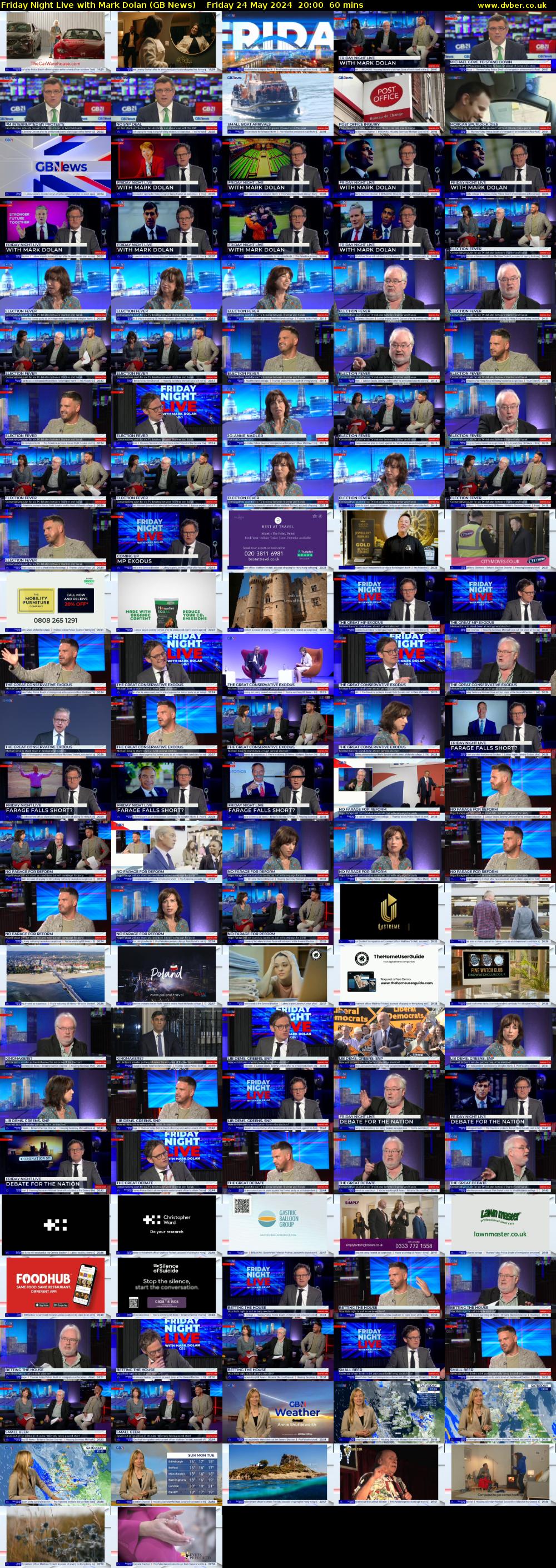 Friday Night Live with Mark Dolan (GB News) Friday 24 May 2024 20:00 - 21:00