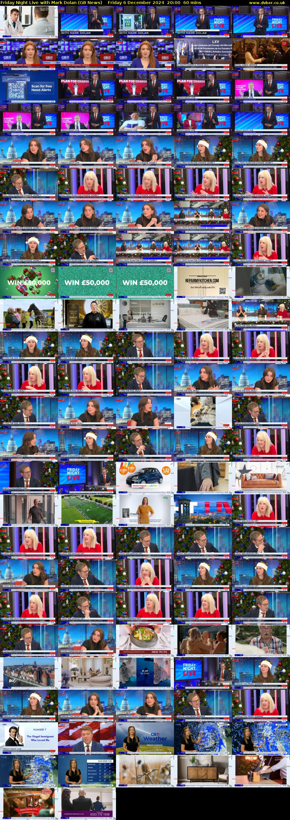 Friday Night Live with Mark Dolan (GB News) Friday 6 December 2024 20:00 - 21:00