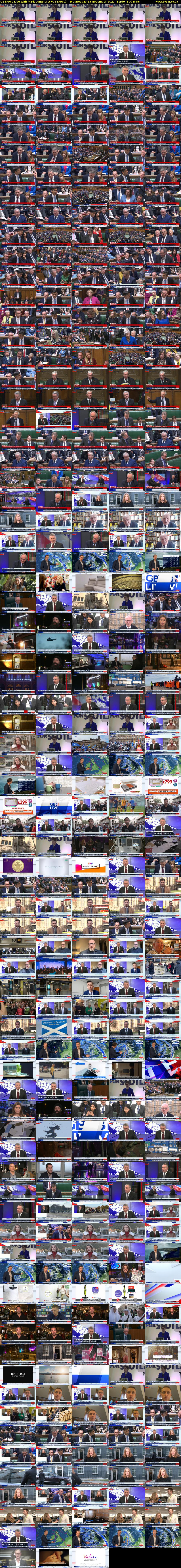 GB News Live with Mark Longhurst (GB News) Wednesday 23 November 2022 11:50 - 15:00
