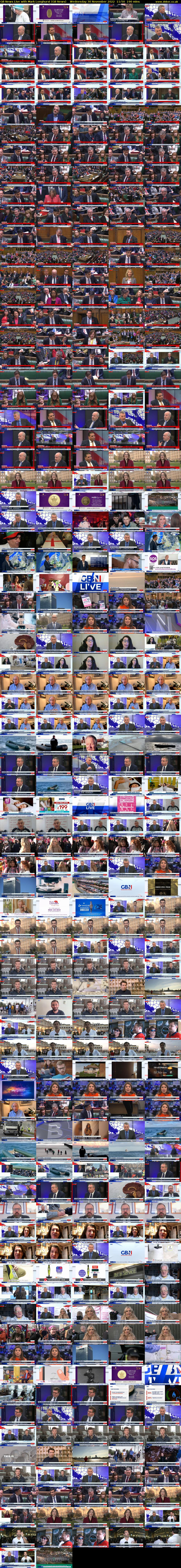 GB News Live with Mark Longhurst (GB News) Wednesday 30 November 2022 11:50 - 15:00