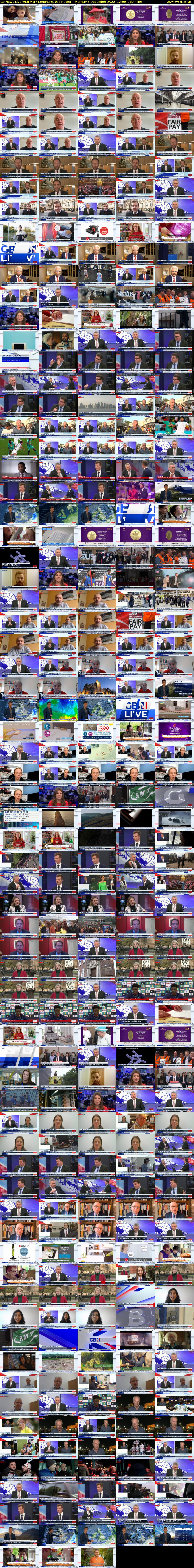GB News Live with Mark Longhurst (GB News) Monday 5 December 2022 12:00 - 15:00