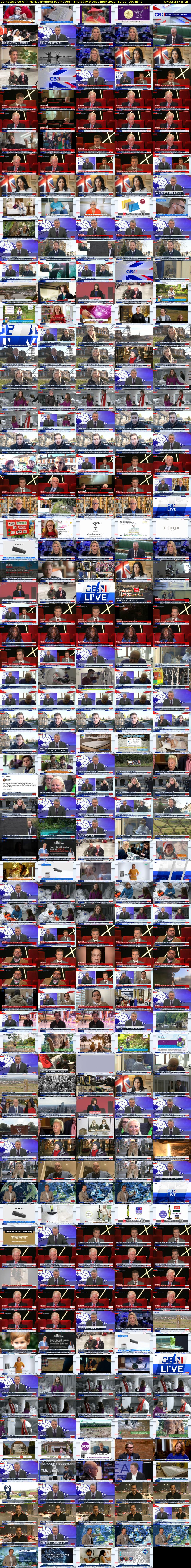 GB News Live with Mark Longhurst (GB News) Thursday 8 December 2022 12:00 - 15:00