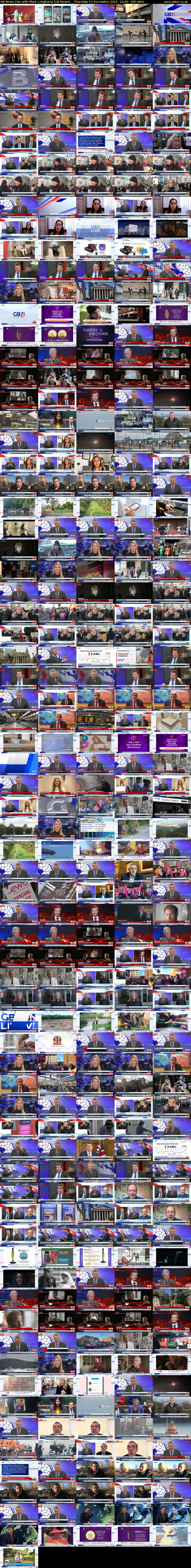 GB News Live with Mark Longhurst (GB News) Thursday 15 December 2022 12:00 - 15:00