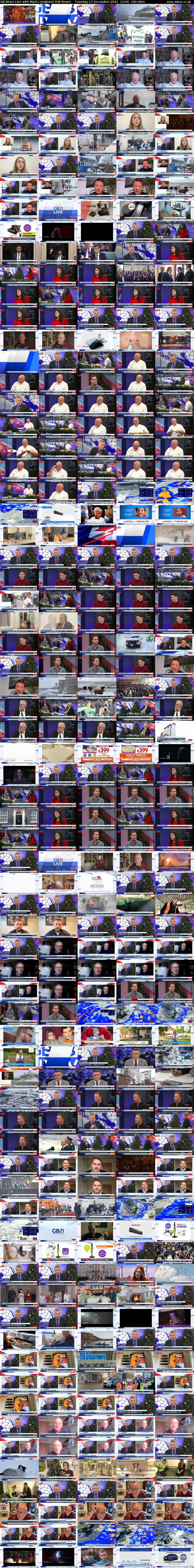 GB News Live with Mark Longhurst (GB News) Tuesday 27 December 2022 12:00 - 15:00