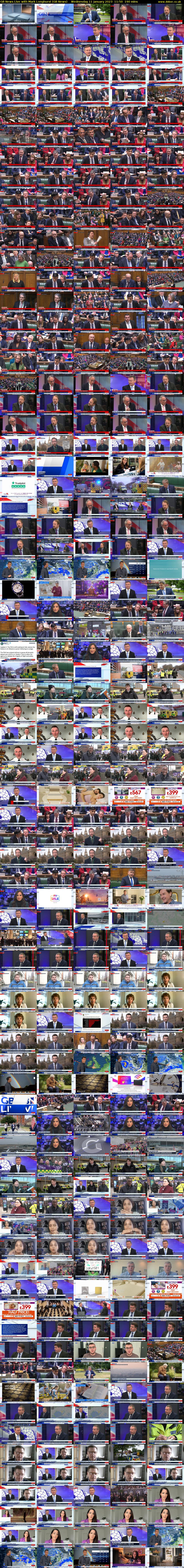 GB News Live with Mark Longhurst (GB News) Wednesday 11 January 2023 11:50 - 15:00