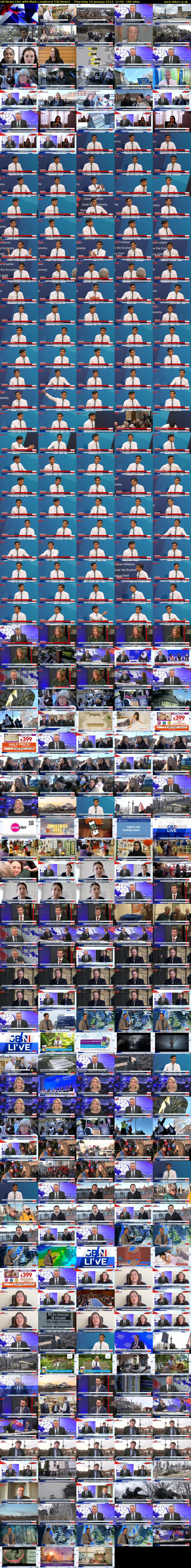 GB News Live with Mark Longhurst (GB News) Thursday 19 January 2023 12:00 - 15:00