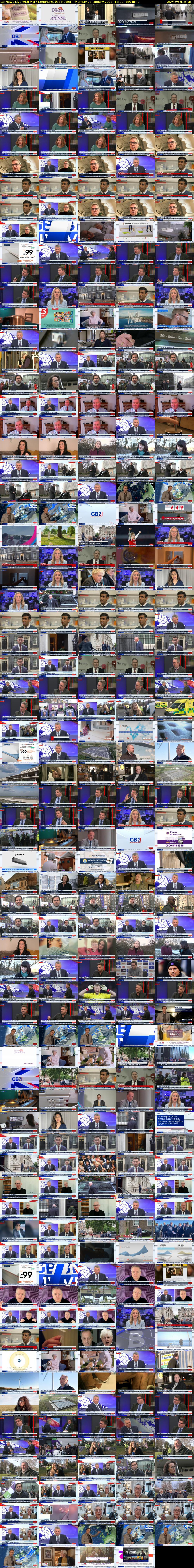 GB News Live with Mark Longhurst (GB News) Monday 23 January 2023 12:00 - 15:00