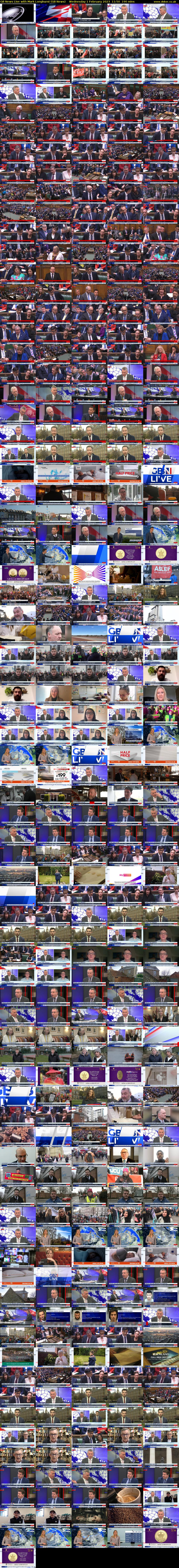 GB News Live with Mark Longhurst (GB News) Wednesday 1 February 2023 11:50 - 15:00
