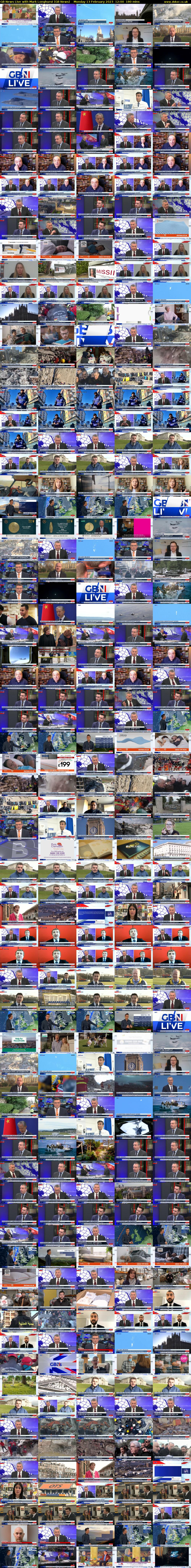 GB News Live with Mark Longhurst (GB News) Monday 13 February 2023 12:00 - 15:00