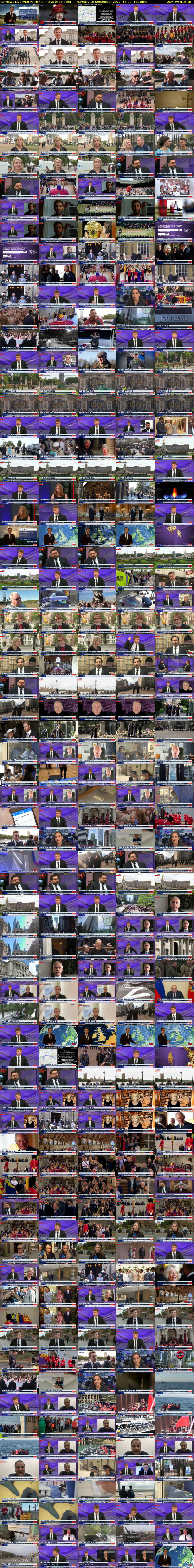 GB News Live with Patrick Christys (GB News) Thursday 15 September 2022 15:00 - 18:00