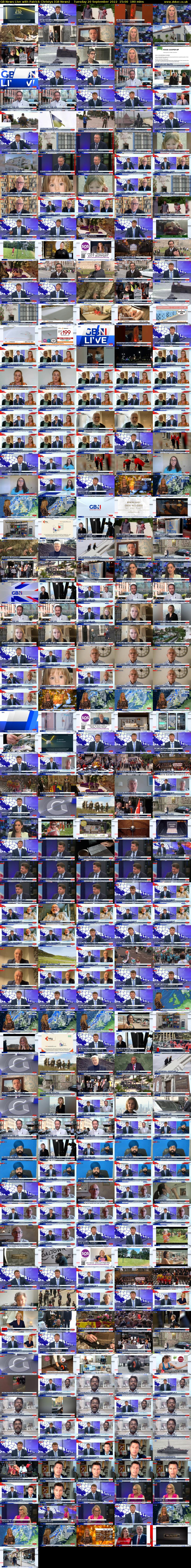 GB News Live with Patrick Christys (GB News) Tuesday 20 September 2022 15:00 - 18:00