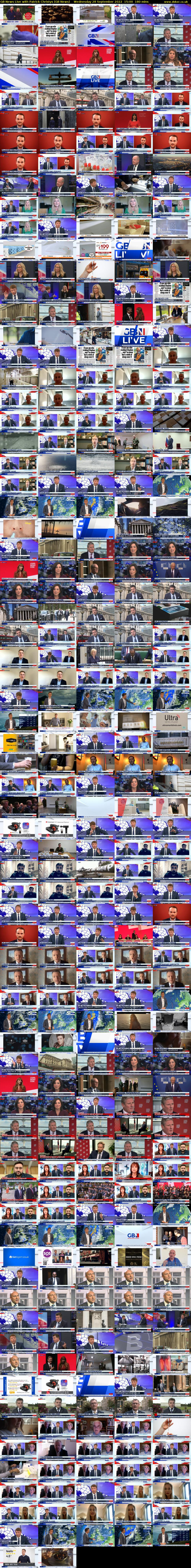 GB News Live with Patrick Christys (GB News) Wednesday 28 September 2022 15:00 - 18:00