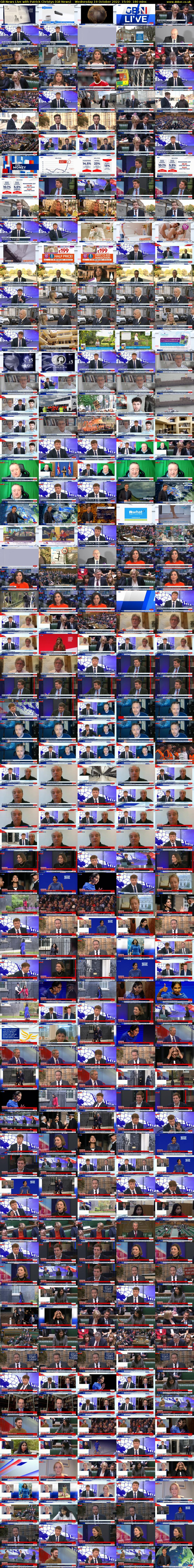 GB News Live with Patrick Christys (GB News) Wednesday 19 October 2022 15:00 - 18:00