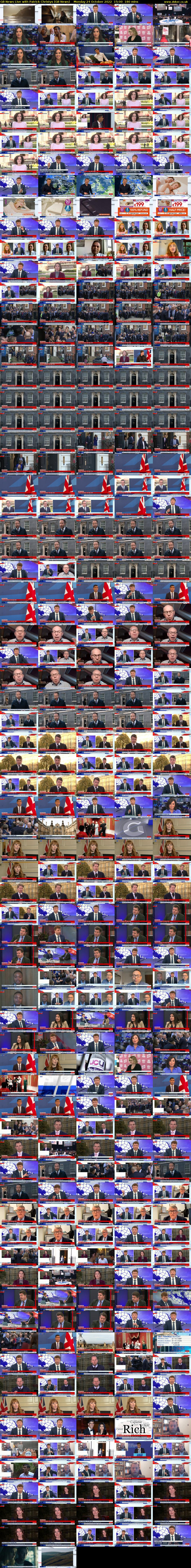 GB News Live with Patrick Christys (GB News) Monday 24 October 2022 15:00 - 18:00