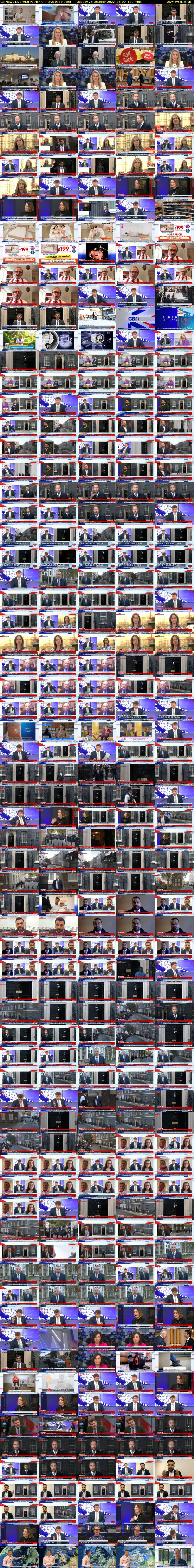 GB News Live with Patrick Christys (GB News) Tuesday 25 October 2022 15:00 - 18:00