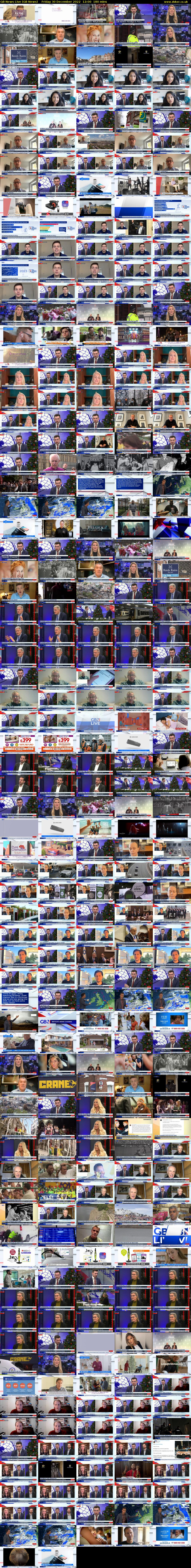 GB News Live (GB News) Friday 30 December 2022 12:00 - 15:00