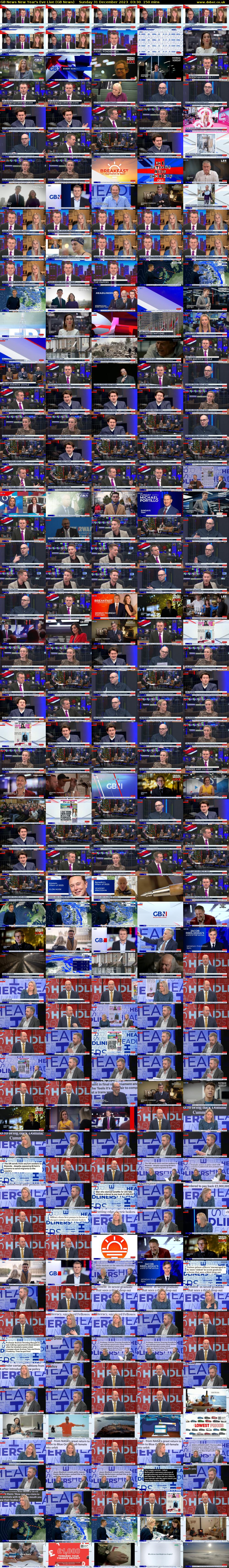GB News New Year's Eve Live (GB News) Sunday 31 December 2023 03:30 - 06:00
