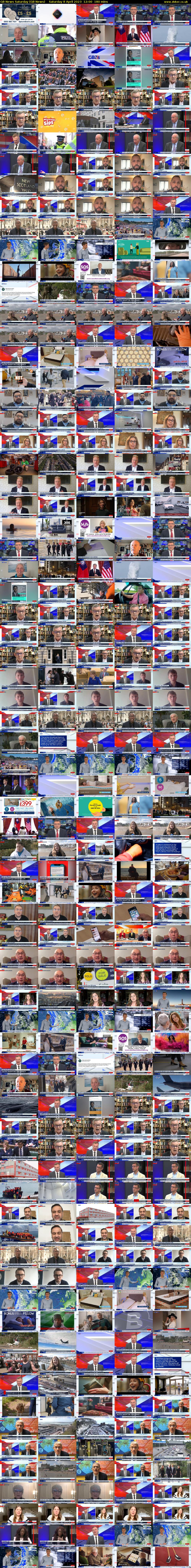 GB News Saturday (GB News) Saturday 8 April 2023 12:00 - 15:00