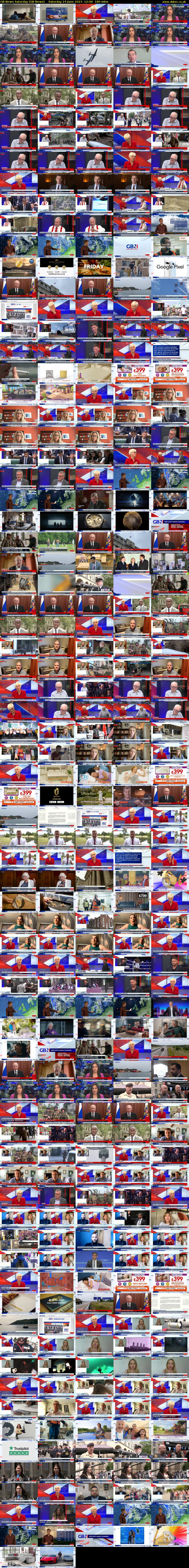 GB News Saturday (GB News) Saturday 24 June 2023 12:00 - 15:00